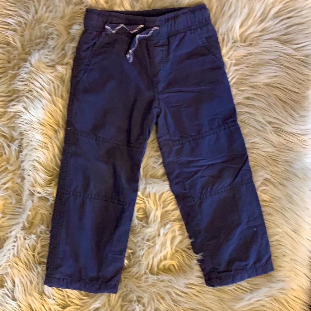 Gymboree 2T Jersey Lined Pants, Functional drawstring